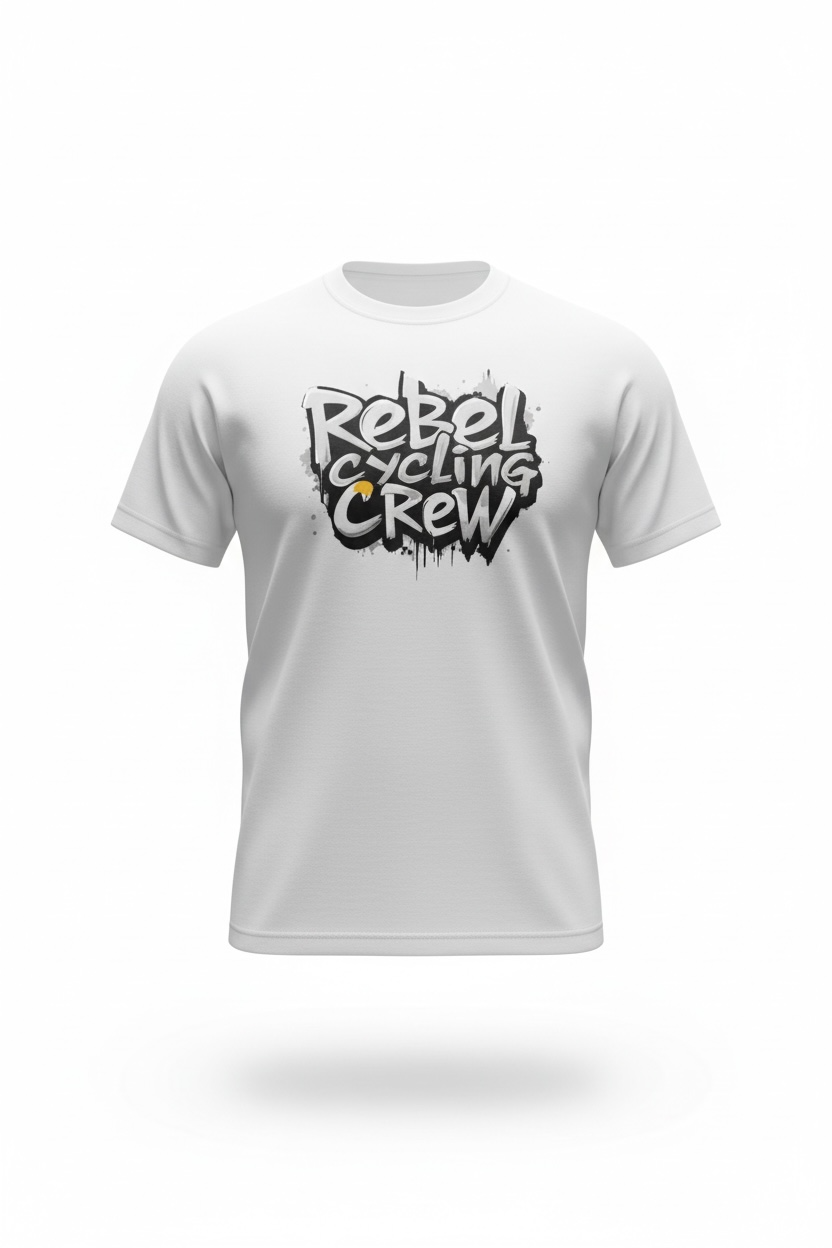 Concrete Drip Tee (White)