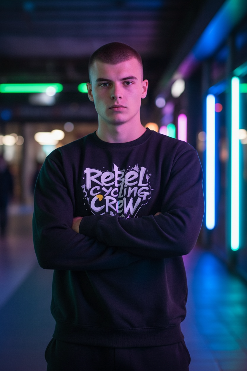 Concrete Drip Sweatshirt (black)