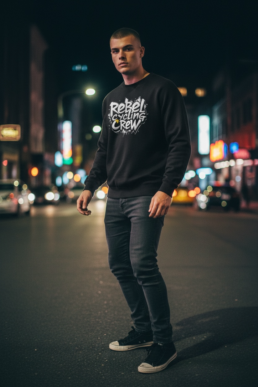 Concrete Drip Sweatshirt (black)