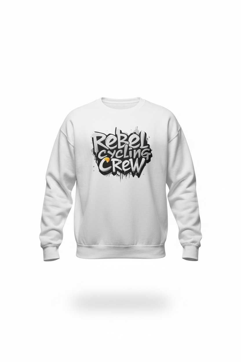 Concrete Drip Sweatshirt (White)