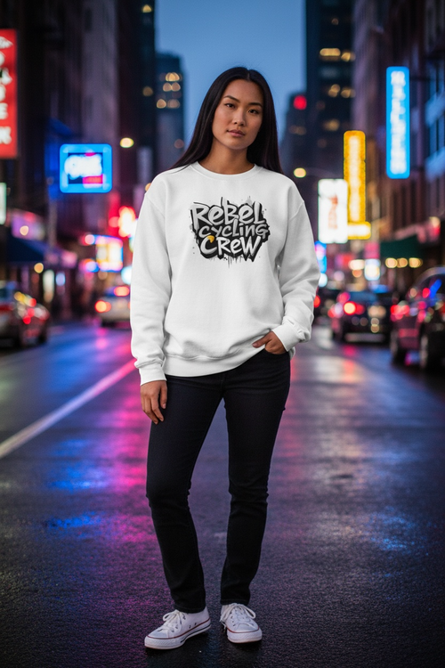 Concrete Drip Sweatshirt (White)