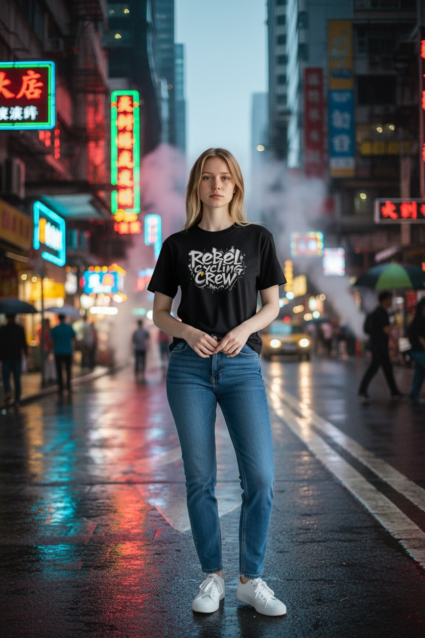 Concrete Drip Tee (black)