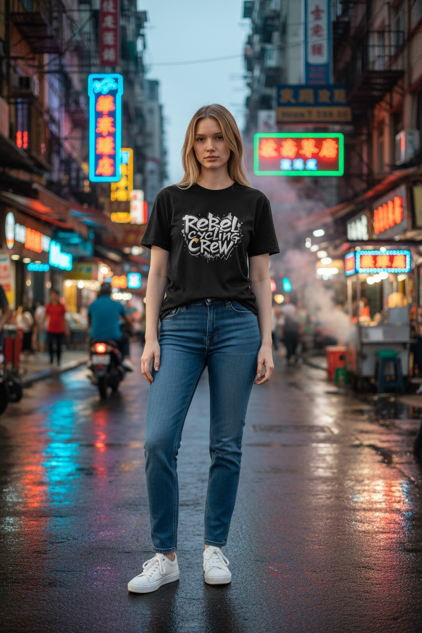 Concrete Drip Tee (black)