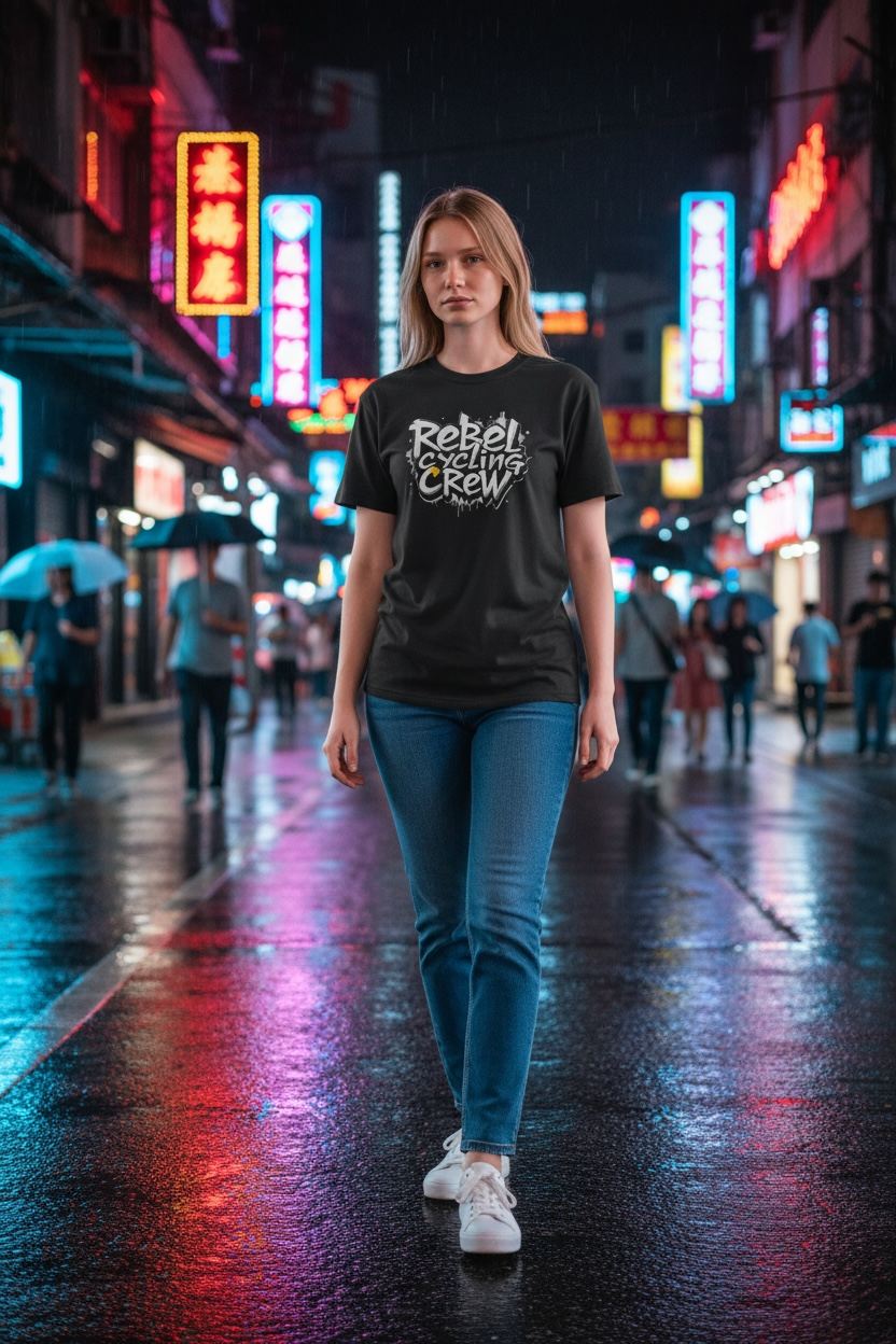 Concrete Drip Tee (black)